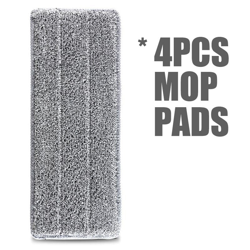 Home Floor Cleaning Mop And Bucket Microfiber mop cloth Replacement Practical Household Dust Reusable Cleaning tools