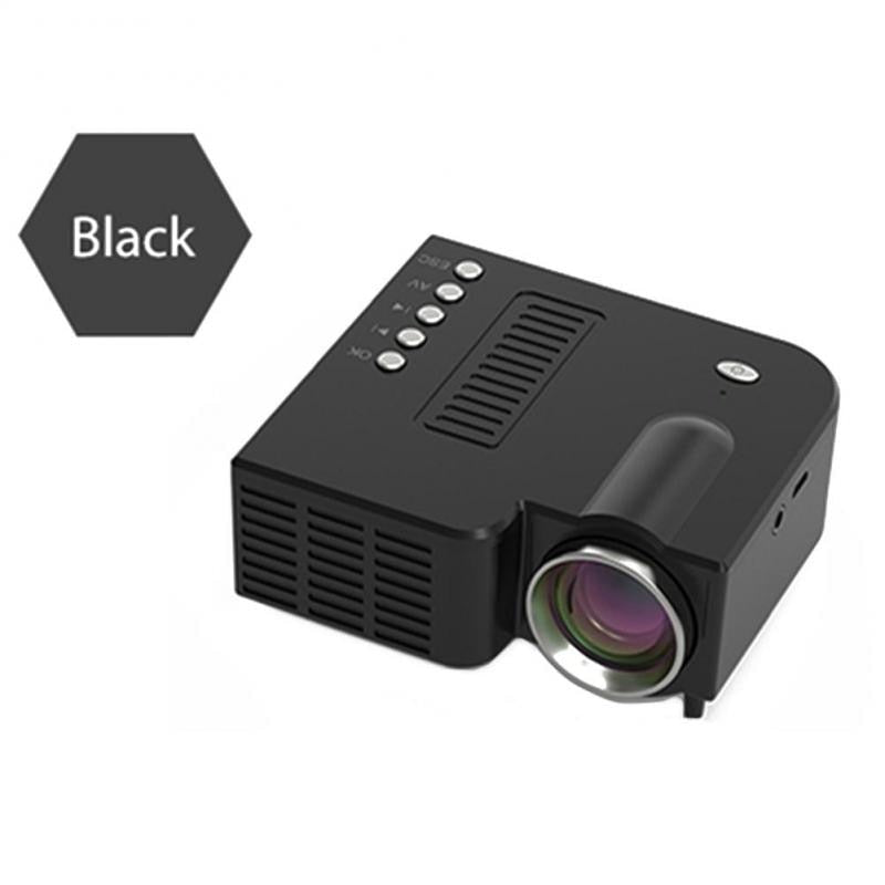 Mini Portable famille LED Micro téléphone Portable vidéoprojecteur Home cinéma + 16:9 Polyester Spandex doux projecteur film écran