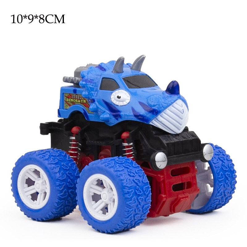 Mini inertiel tout-terrain véhicule Pullback enfants jouet voiture en plastique Friction cascadeur voiture Juguetes Carro enfants jouets pour garçons