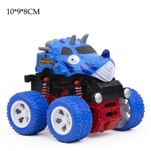 Mini inertiel tout-terrain véhicule Pullback enfants jouet voiture en plastique Friction cascadeur voiture Juguetes Carro enfants jouets pour garçons
