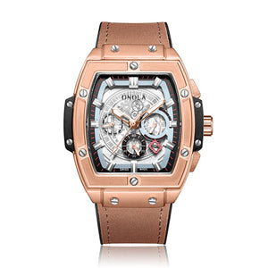 Montre de Sport de luxe pour hommes ONOLA mode quartz horloge grand visage montre-bracelet montres décontractées hommes relogio masculino