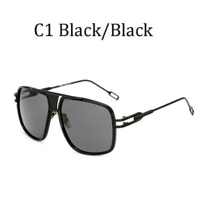 Lunettes de soleil rétro de haute qualité | Grand cadre pour hommes, lunettes de conduite carrées pour femmes, lunettes de soleil 12 couleurs Gafas, nouvelle mode 2019