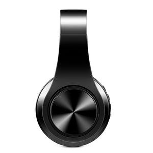 HIFI stereo earphones bluetooth headphone music headset FM and support SD card with mic for mobile xiaomi iphone sumsamg tablet