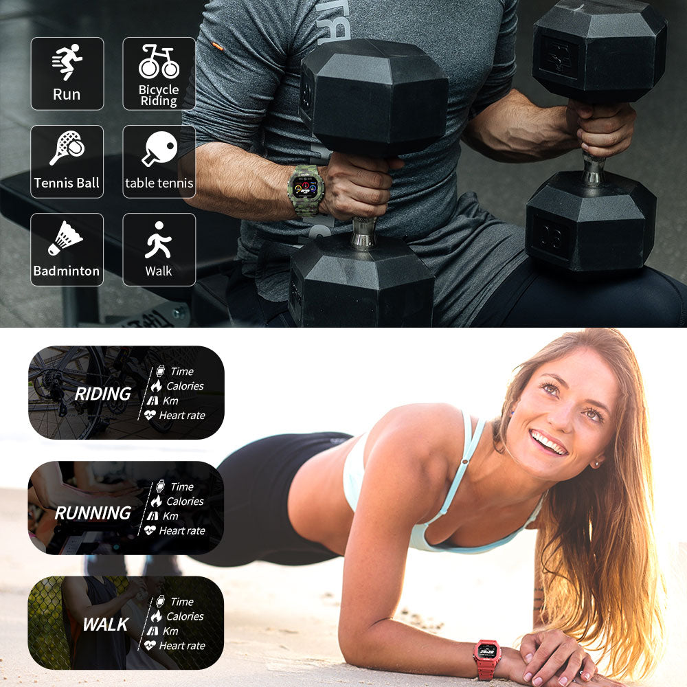 LOKMAT océan montre intelligente hommes Fitness Tracker pression artérielle Message pousser moniteur de fréquence cardiaque horloge Smartwatch femmes pour Android