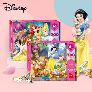 Disney Puzzle 200 Pieces Frozen / Snow White 200 Pieces / Children Puzzle Educational Toys 3D Paper Puzzles Children Toys Adult