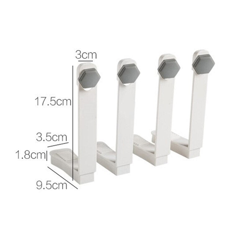 4pcs/set Bed Sheet Grippers Non-slip Duvet Quilt Bed Cover Clips for Keeping Bedsheet Place Mattress Holder Fasteners invisible