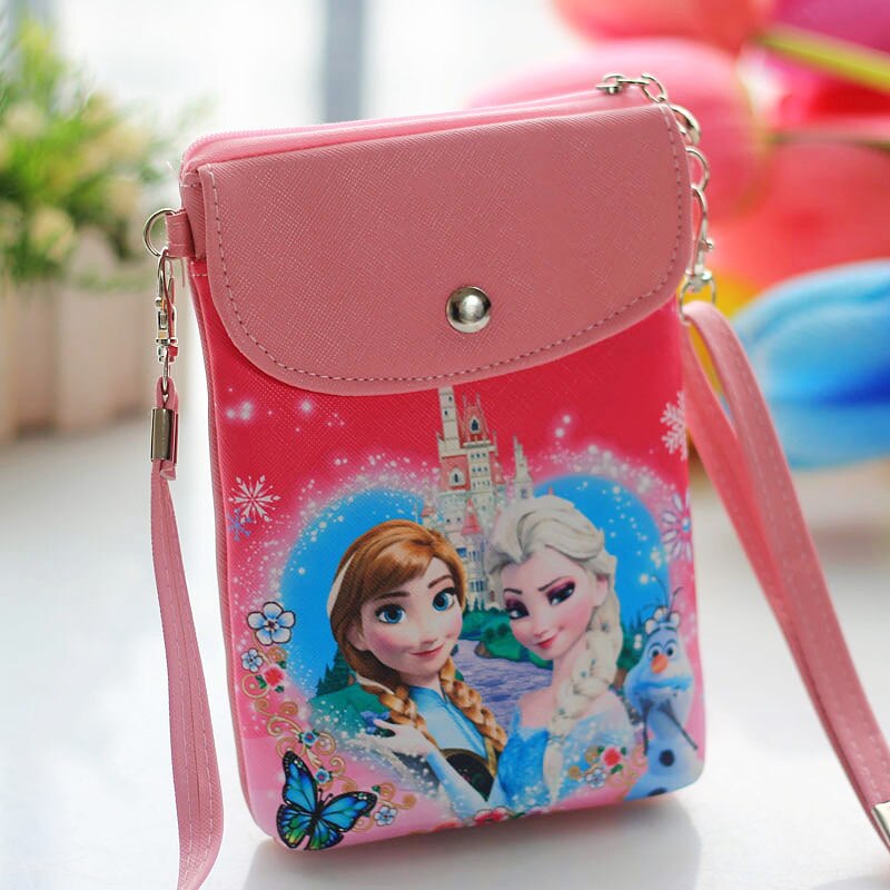 Disney Frozen 2 Elsa Anna Cartoon Princess Messenger Cute Bag Hot Toys Christmas New Year Gift for Children