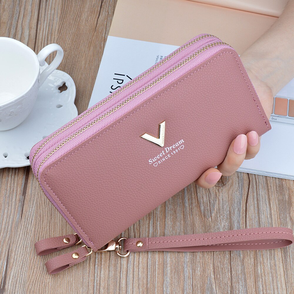 Long Women's Wallet Purses Tassel Coin Purse Card Holder