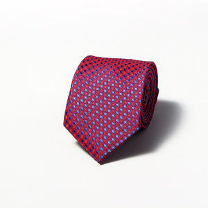Luxury Fashion Striped Plaid Men's Tie Red Blue Grey Classic Neck Ties Leisure Business Wedding High Quality 8cm Silk Necktie