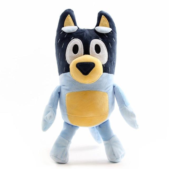 28cm Bluey Bingo peluche poupée jouets enfants garçons filles dessin animé Bluey famille papa maman Animal chien en peluche jouet pour enfants cadeaux d'anniversaire