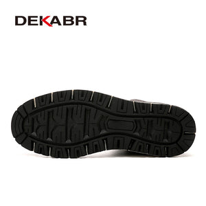 DEKABR 2021 New Snow Boots Protective and Wear-resistant Sole Man Boots Warm and Comfortable Winter Walking Boots Big Size 39-46