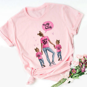 Mother's Love Female Shirt Women Blouses Super Mama Summer 2020 Funny Shein Plus Size Fashion Clothes Harajuku Pink Blouse Women