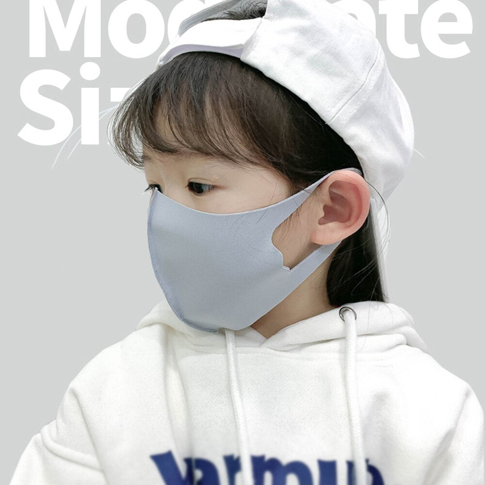 Pour 4-12 ans enfants bouche masque dessin animé imprimé poussière enfants masques faciaux lavable réutilisable étudiant enfants bouche enfant masque facial