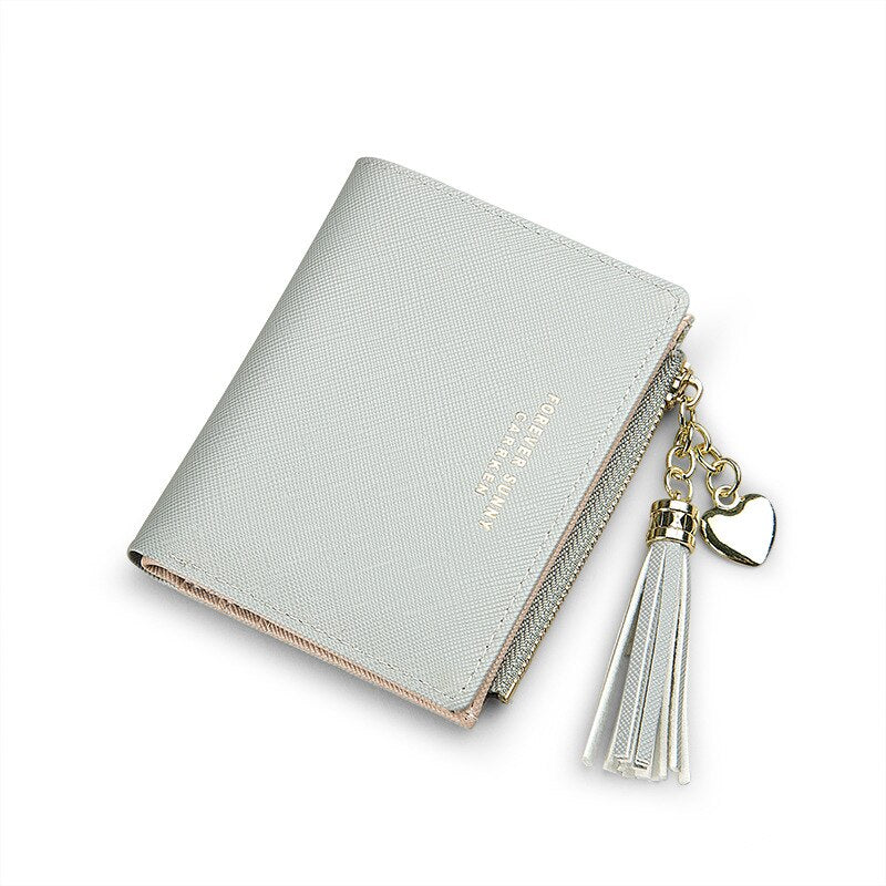 Cute Wallet Women Short Leather
