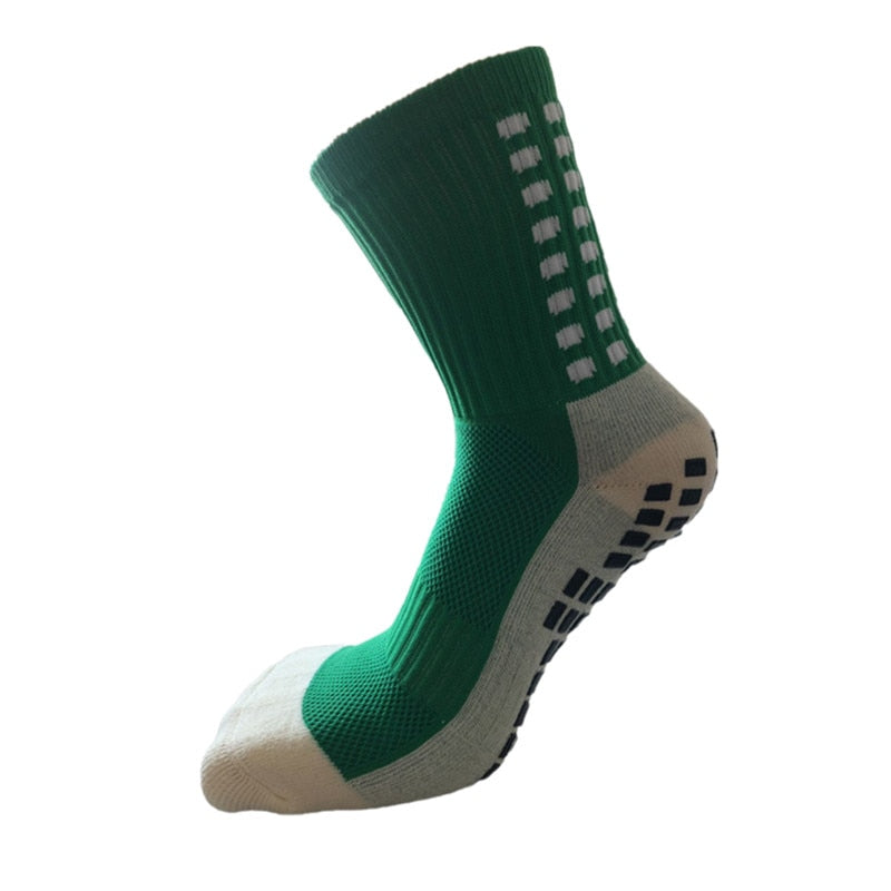 New Men Anti-Slip Football Socks High Quality Soft Breathable Thickened Sports Running Cycling socks Hiking Women Soccer Socks
