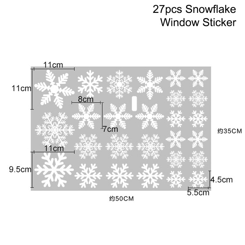 Merry Christmas Window stickers