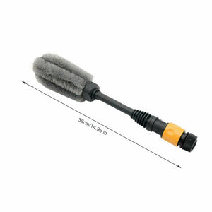 15'' Car Wheel Cleaning Brush Tire Washing Clean Tyre Alloy Soft Bristle Cleaner Super Soft Durable Practical Car Accessories