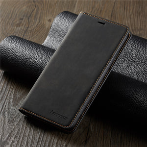 Ultra Thin Suede Leather Wallet Case for iPhone 11 12 Pro Max Mini XR XS 8 7 6s 6 Plus SE 2020 5S 5 Flip Cover Strong Magnetic