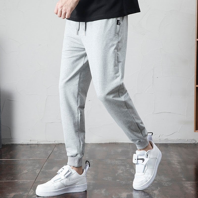 Grey Mens Sport Pants Joggers Sweatpants Men Clothes Casual Harem Pants for Men Streetwear Track Running Trousers Oversize 4XL