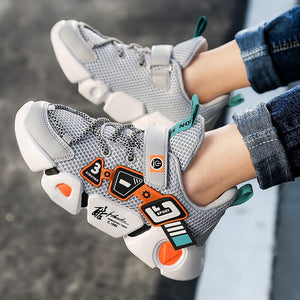 High Quality Children's Shoes Breathable Sneakers For Boys Lightweight Kids Shoes Soft Bottom Running Shoe Tenis Infantil