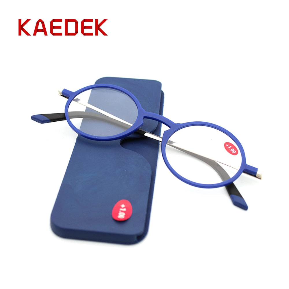 KAEDEK Ultralight Reading Glasses Men Women Unbreakable Glasses High-definition Resin Glasses Presbyopic Prescription Eyewear