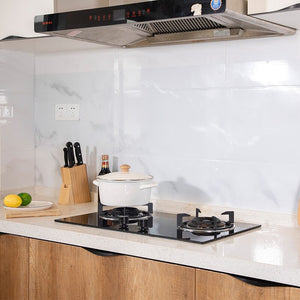 60*100/200cm marbre modèle cuisine autocollant mural étanche et haute température résistant décoration de la maison