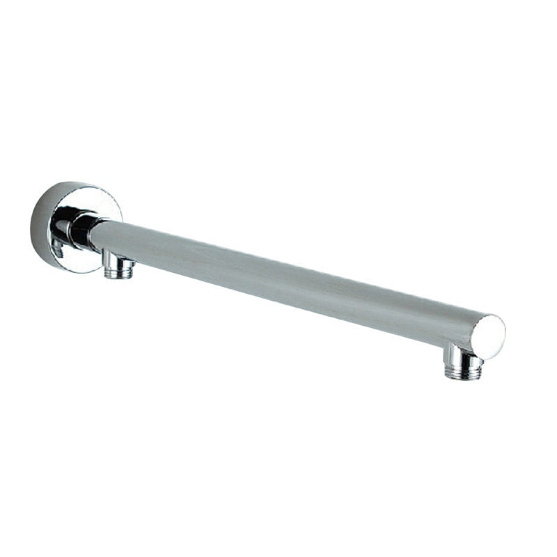 Rozin Black Ultrathin Rainfall Shower Head Wall Mounted Shower Arm Bracket Bar 150cm Shower Hose Bathroom Faucet Set
