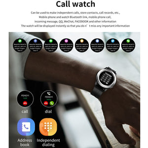 Smart Watch Men Women Bluetooth Call Full Touch Screen