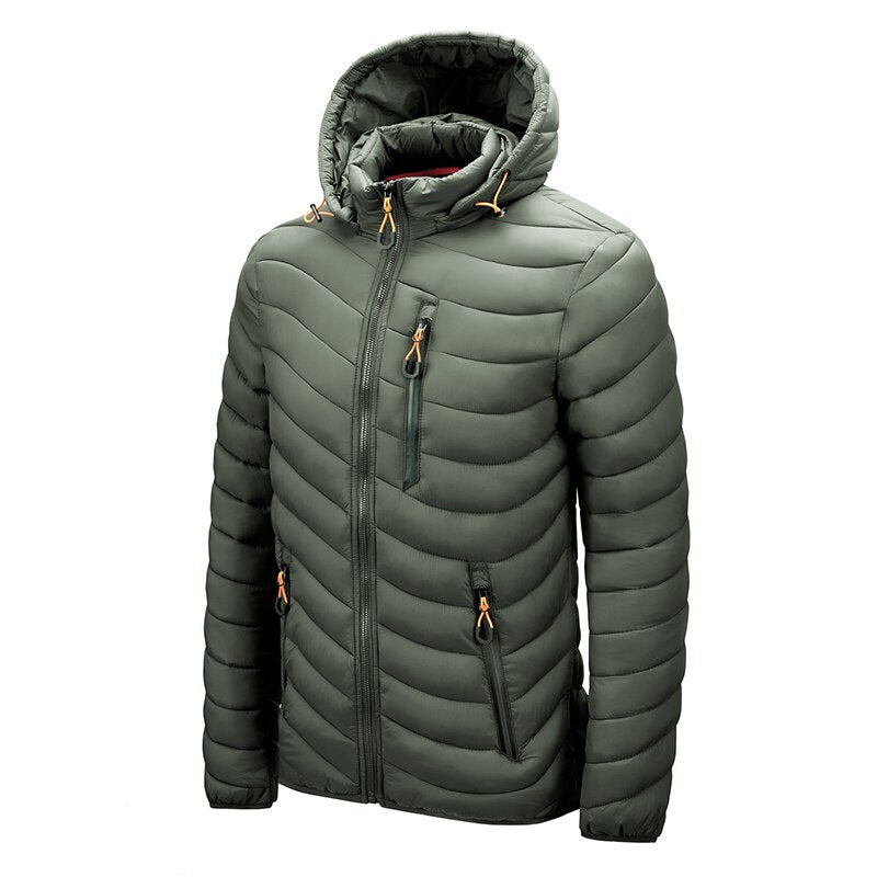 Warm Jacket Men Windbreaker 2020 Latest New Spring Autumn Hooded Soft Parkas Men's Fashion Casual High Quality Jacket Coat Male