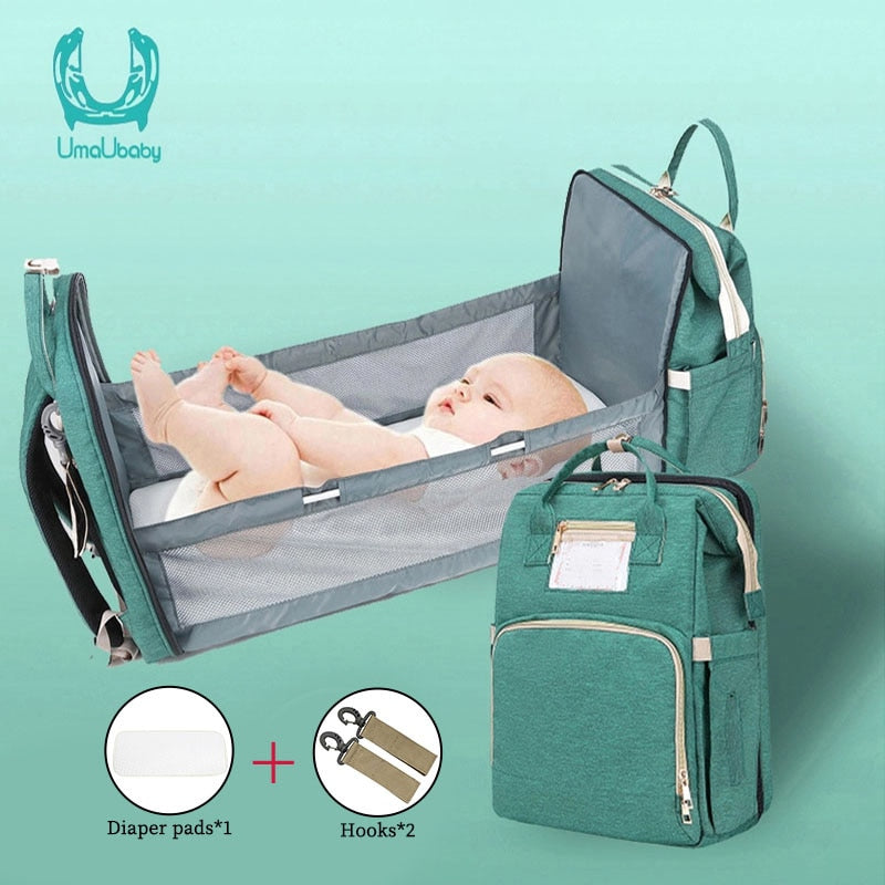 Umaubaby Pre-design Baby Diaper Bag Waterproof Maternity Bag For Stroller Nappy Bag Large Capacity Multifunction Mummy Bags New