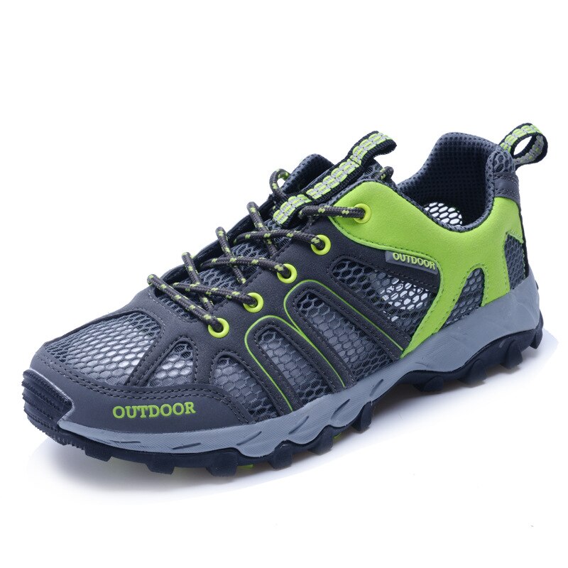 Men Hiking Shoes Women Trekking Outdoor Sport Shoes Non Slip Tactical Climbing Shoes Water Upstream Ladies Sneakers Quick Drying