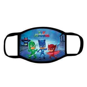 PJ masques enfant masque de bande dessinée masques anti-poussière réutilisable lavable anti-poussière Cosplay enfants jouets bouchons de bouche lavable