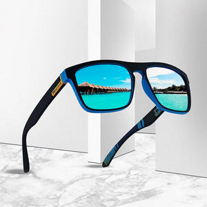 DJXFZLO 2020 nouveau mode gars lunettes de soleil polarisées lunettes de soleil hommes classique Design miroir mode carré dames lunettes de soleil hommes