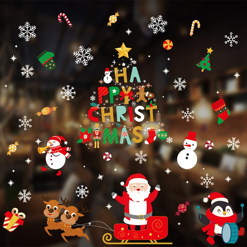 Merry Christmas Window stickers