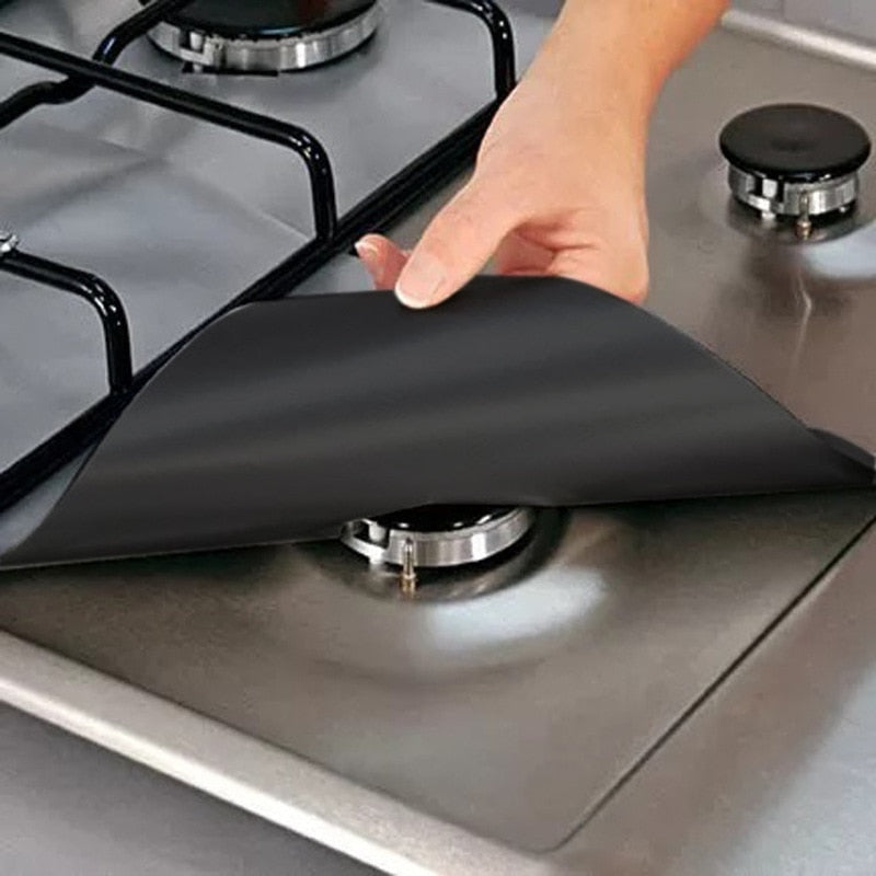 Couverture de protection du fourneau | Revêtement de protection du fourneau à gaz, protection de la cuisinière à gaz, protection de la cuisinière à gaz, protection de la cuisinière à gaz, tapis d'accessoires de cuisine