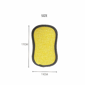 BEAR FAMILY 10pcs Household Magic Sponge Kitchen Cleaning Sponge Scrub Sponges for Dishwashing Bathroom Accessories