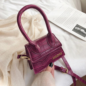 Jacquemus Mini Purses and Handbags for Women 2020 Crossbody Bag Famous Brand Totes Luxury Designer Hand Bags crocodile pattern