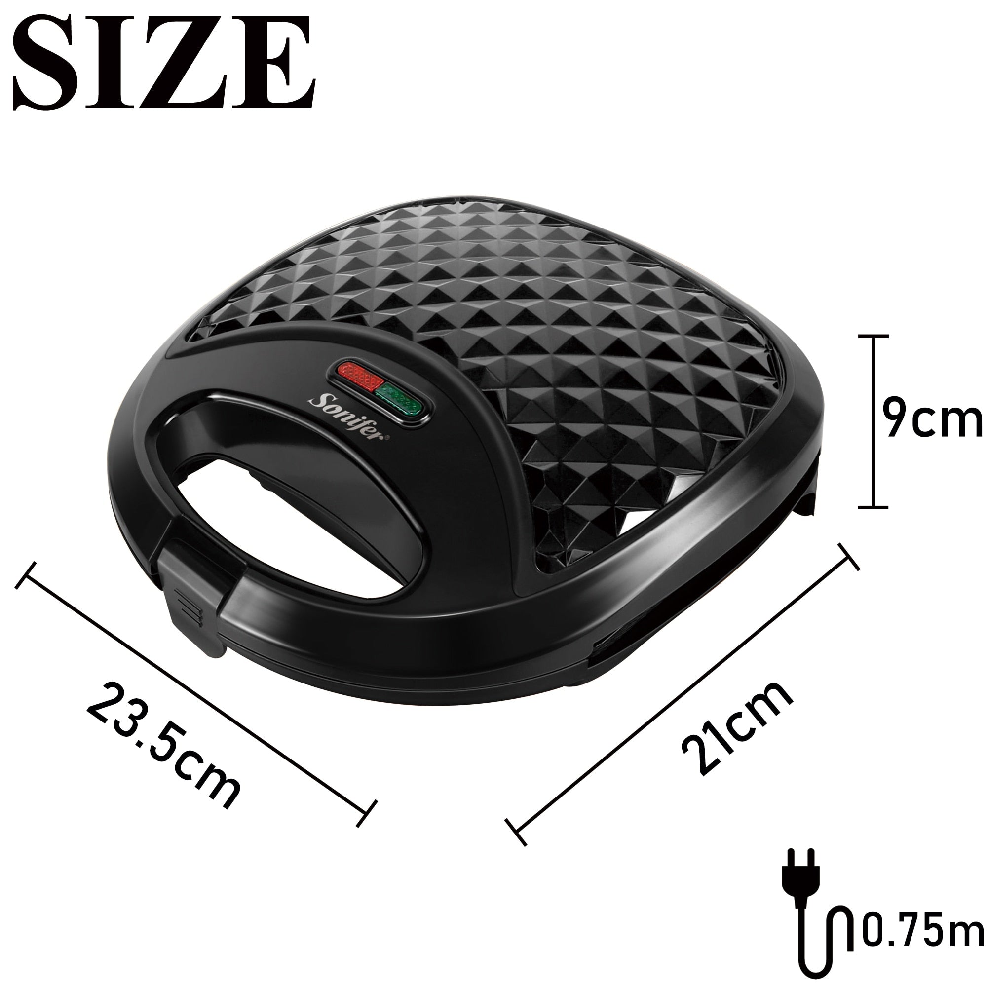 Electric Walnut Cake Maker Waffle Maker Automatic 12 Holes Nuts Maker Cake Maker Kitchen Breakfast Non-stick Cook Plates Sonifer