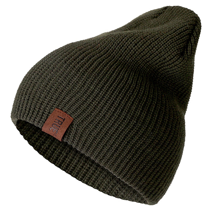 True Casual Beanies for Men Women Warm Knitted