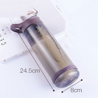 Outdoor Water Bottle with Straw