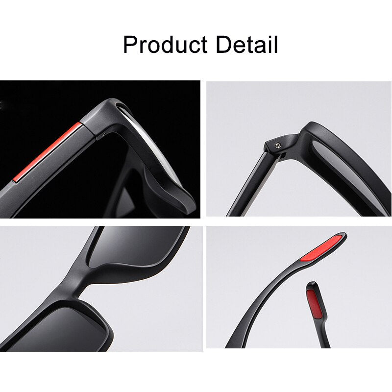 Lunettes de soleil polarisées Ultra légères | Lunettes de sport et de conduite pour hommes/femmes, lunettes UV de Protection