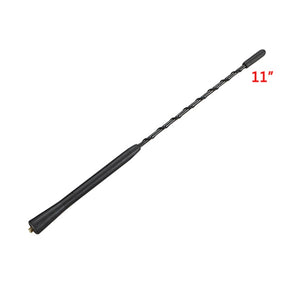 9/11/16 Inch Universal Car Roof Mast Whip Stereo Radio FM/AM Signal Aerial Amplified Antenna For VW BMW Benz Mazda Audi Toyota
