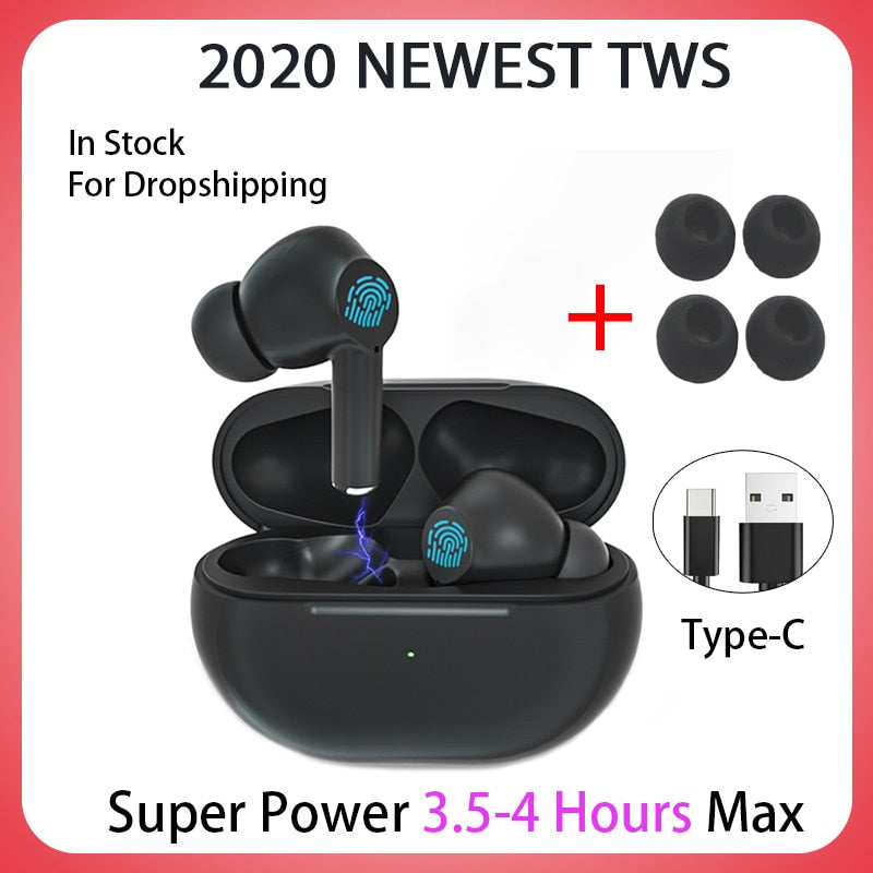 2020 NEWEST TWS Blutooth Wireless Headphones Mini Bass Earphone Headset Sports Earbuds With Charging Box Microphone PK Air 3 Pro