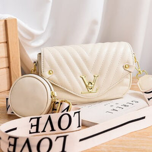 Wide Strap 2020 Women PU Leather Small Handbags Famous Brand Designer Lady's Shoulder Crossbody Mini Bag Purses And Handbag