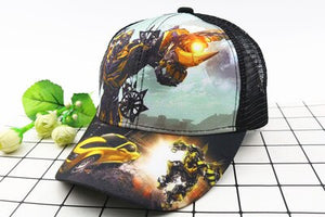 Anime Disney Marvel Frozen Mickey Mouse Kids Hat Boy Girl Travel Caps Spiderman Mickey Minnie Baby Caps Figure Gift Toys 2-8Y