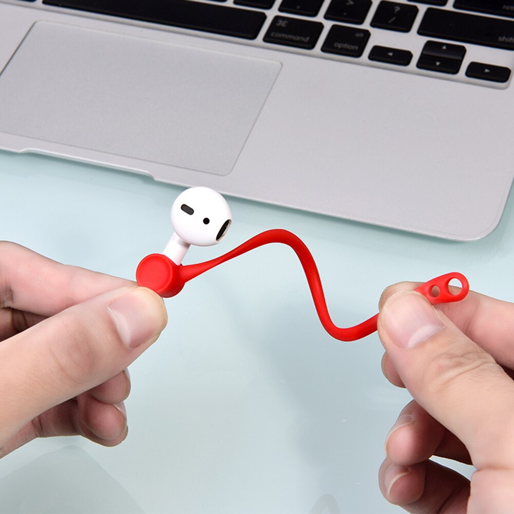 2 pièces Mini Anti-chute Bluetooth casque oreillettes support d'écouteurs pour air-pods 1 2