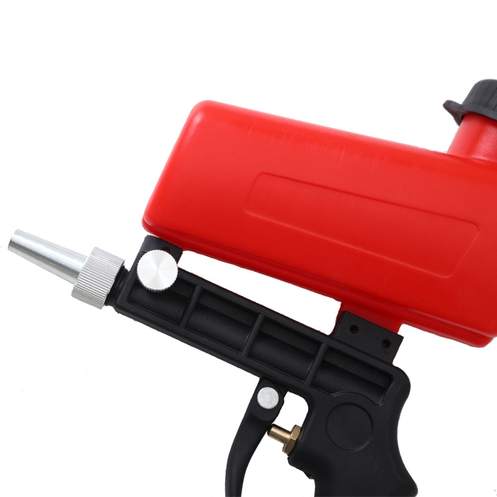 90psi Portable pistolet de sablage par gravité pneumatique petit pistolet de sablage pneumatique réglable sableuse pneumatique