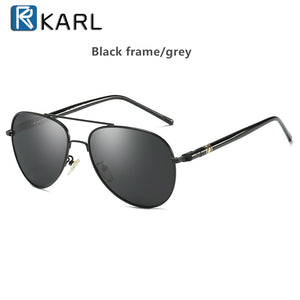 classiques polarisées Lunettes de soleil homme lunettes de conduite lunettes de soleil pilote noir marque concepteur mâle rétro lunette soleil pour hommes/femmes