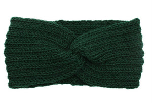 New Knitted Knot Cross Headband for Women Autumn Winter Girls Hair Accessories Headwear Elastic Hair Band Hair Accessories