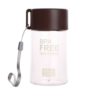 Portable Water Bottle Bpa Free Plastic Juice Water Cup Kids Adults Sport Camping Travel Water Bottles 150 ML Botellas Para Agua